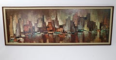 New York City Scape Skyline Maio for Turner Print