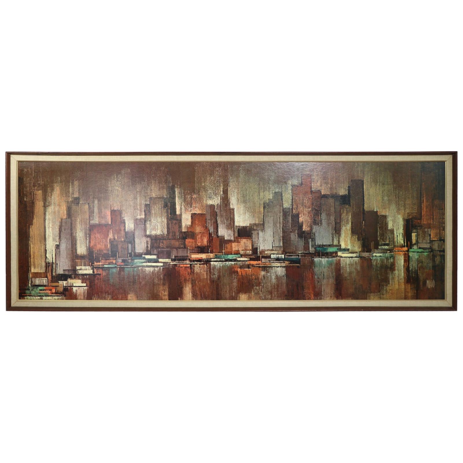 New York City Scape Skyline Maio for Turner Print