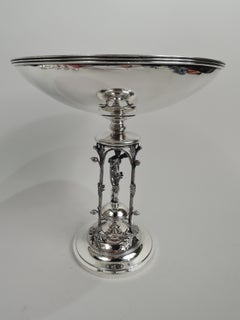 Compotier de centre de table classique new-yorkais de John Wendt pour Ball, noir