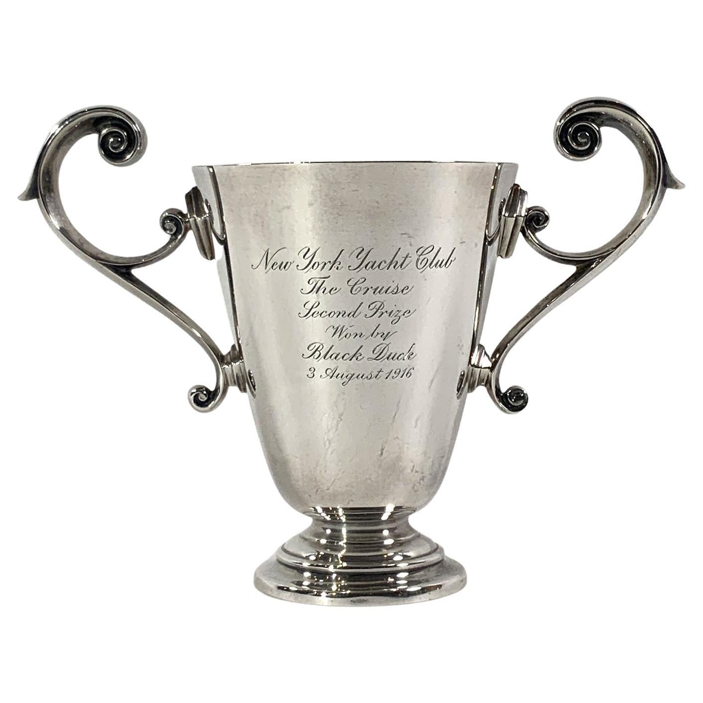 New York Forty Silver Trophy Cup