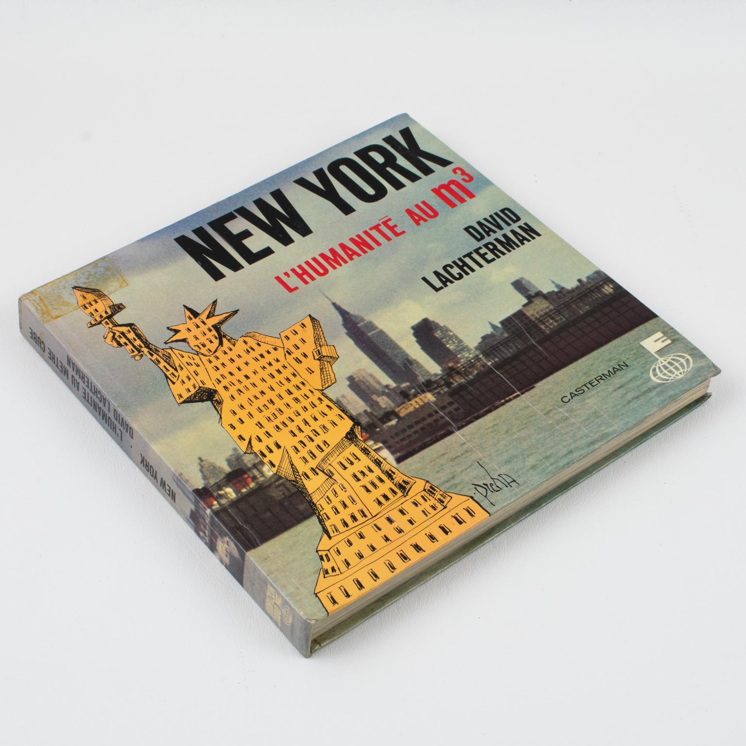 Modern New York, Humanity by Cubic Foot, French Book by David Lachterman, 1966 For Sale