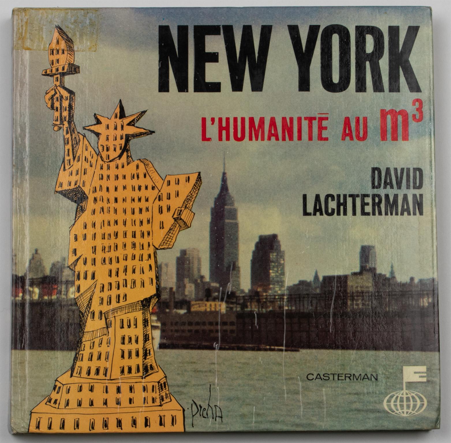 Moderne New York, Humanity by Cubic Foot, Livre français de David Lachterman, 1966 en vente