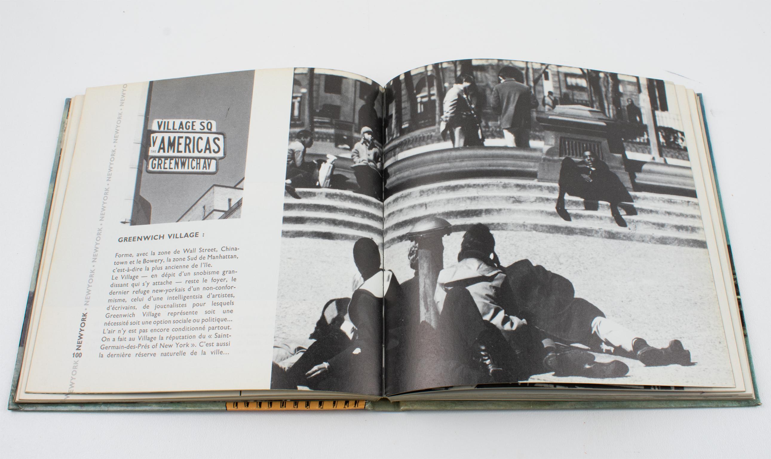 New York, Humanity by Cubic Foot, French Book by David Lachterman, 1966 In Good Condition For Sale In Atlanta, GA