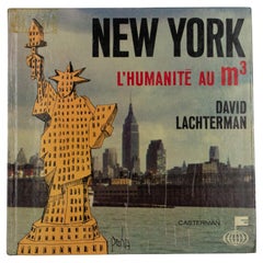 New York, Humanity by Cubic Foot, French Book by David Lachterman, 1966