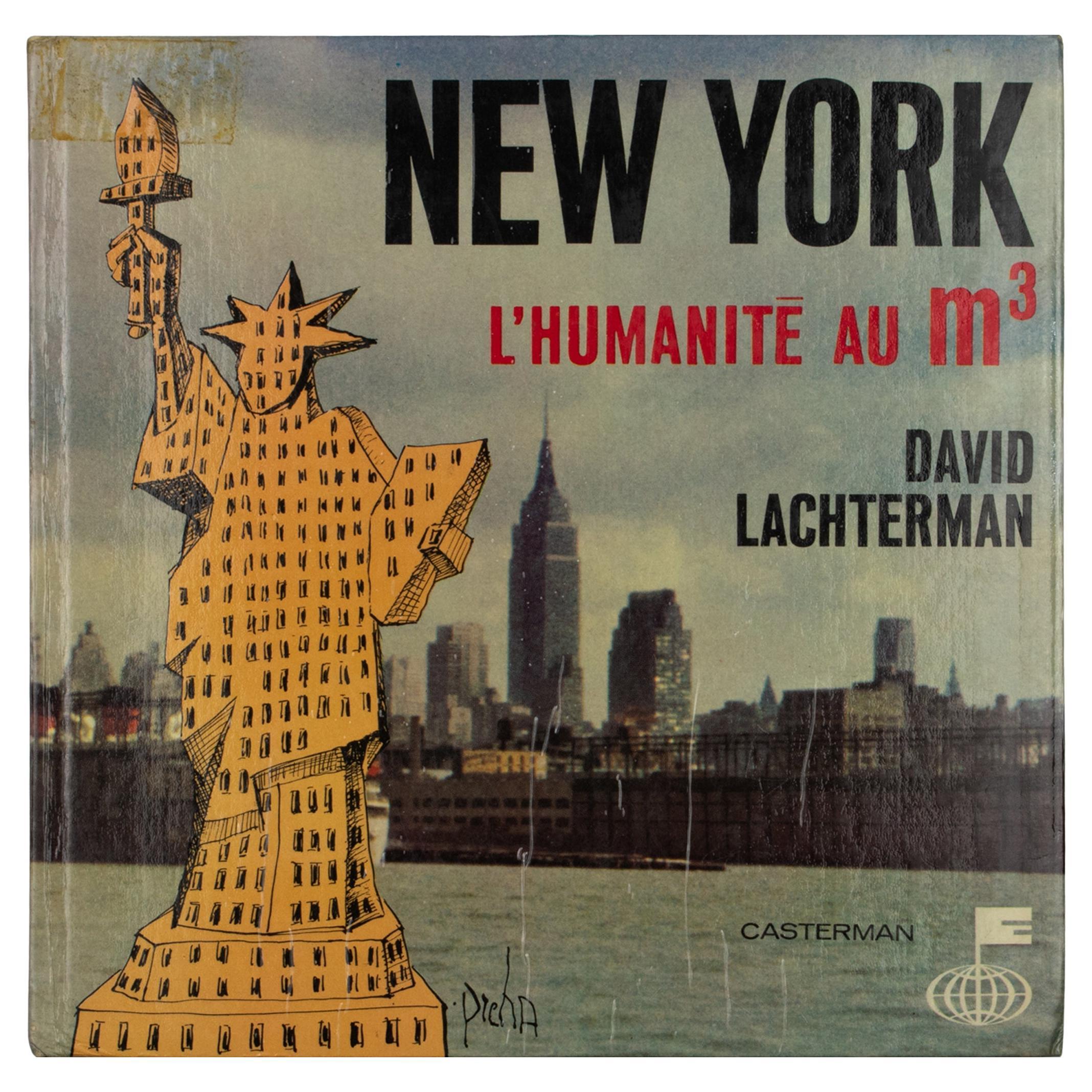 New York, Humanity by Cubic Foot, French Book by David Lachterman, 1966