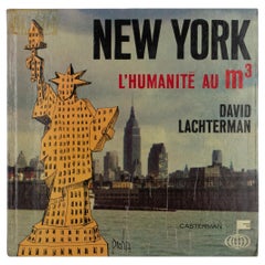 New York, Humanity by Cubic Foot, French Book by David Lachterman, 1966