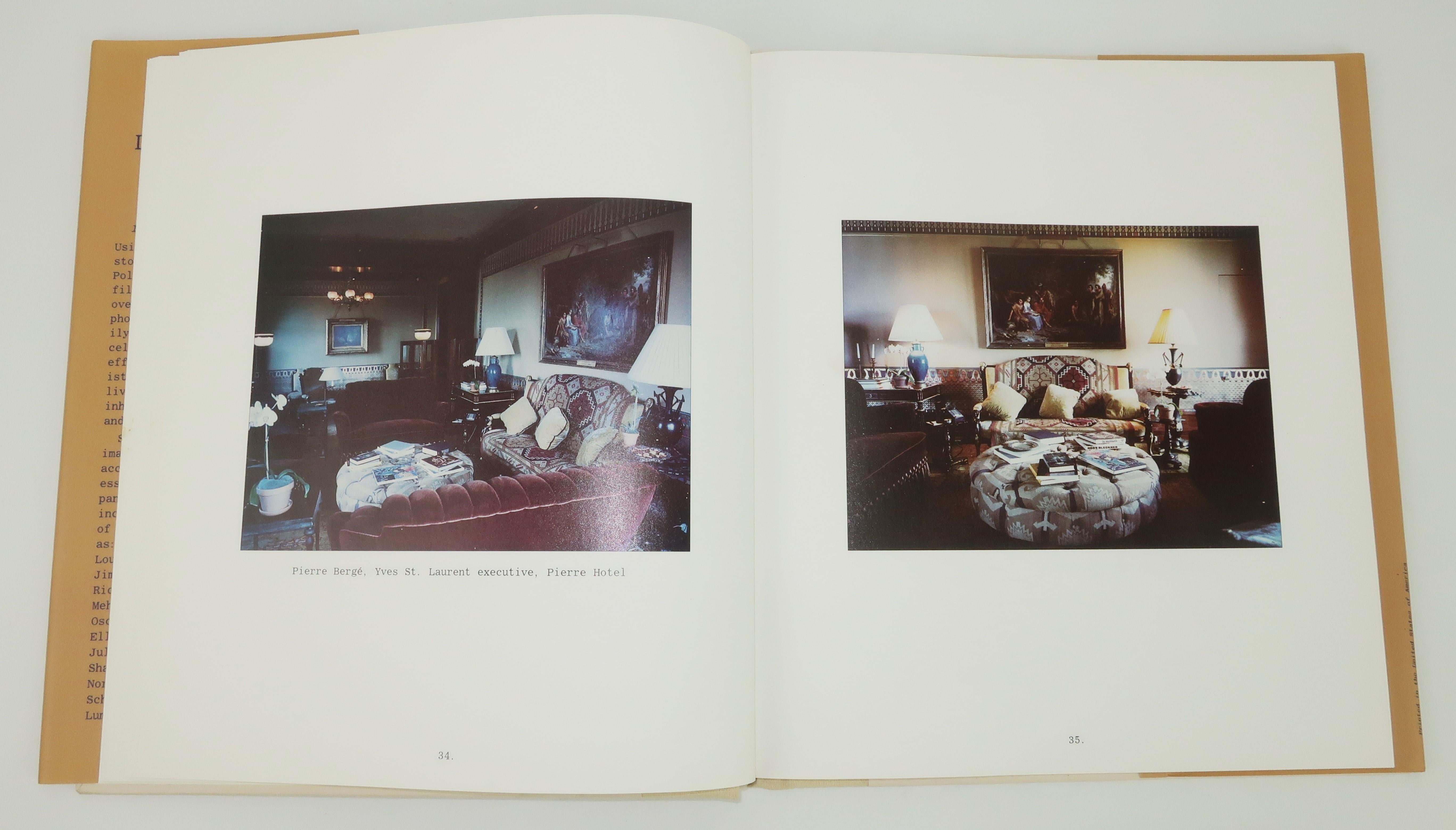 Women's or Men's New York Living Rooms Photography Book, 1998
