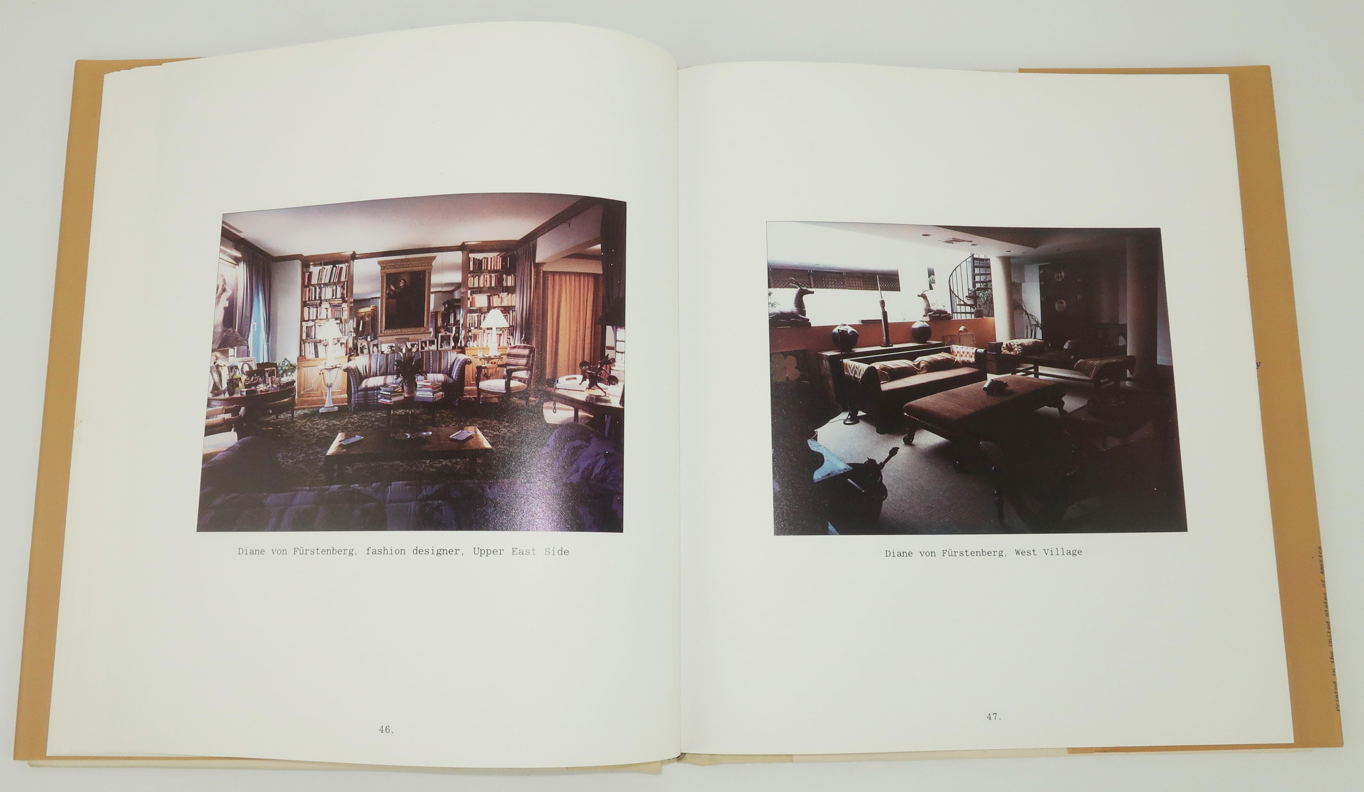 New York Living Rooms Photography Book, 1998 1