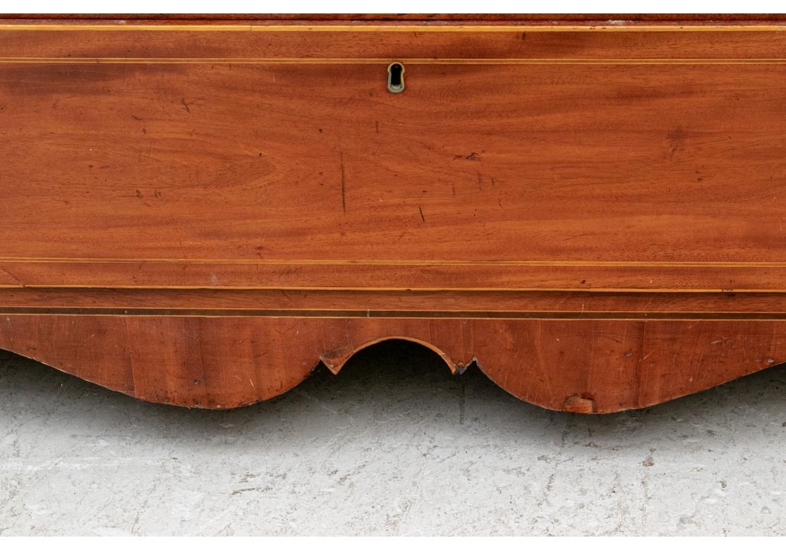 New York Mahogany Federal Butlers Desk For Sale 3