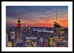 New York Manhattan Landscape, Color Photography Fine Art Print by Rainer Martini