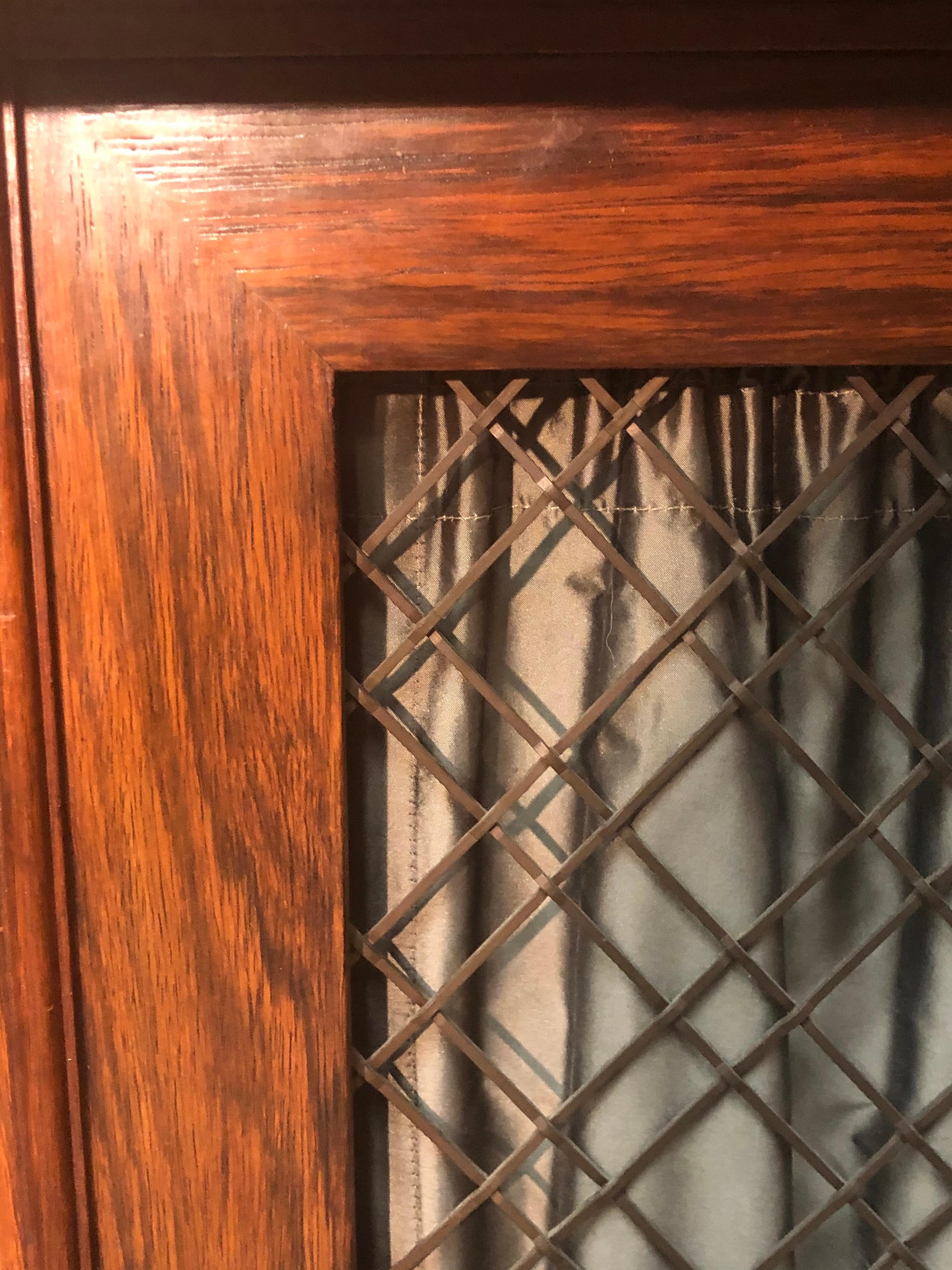 Libreria / Credenza in palissandro con colonna in marmo di New York con piano in marmo del XIX secolo in vendita 4