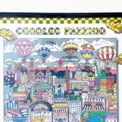 1998 “New York, New York, It’s a Wonderful Town” Poster by Charles Fazzino