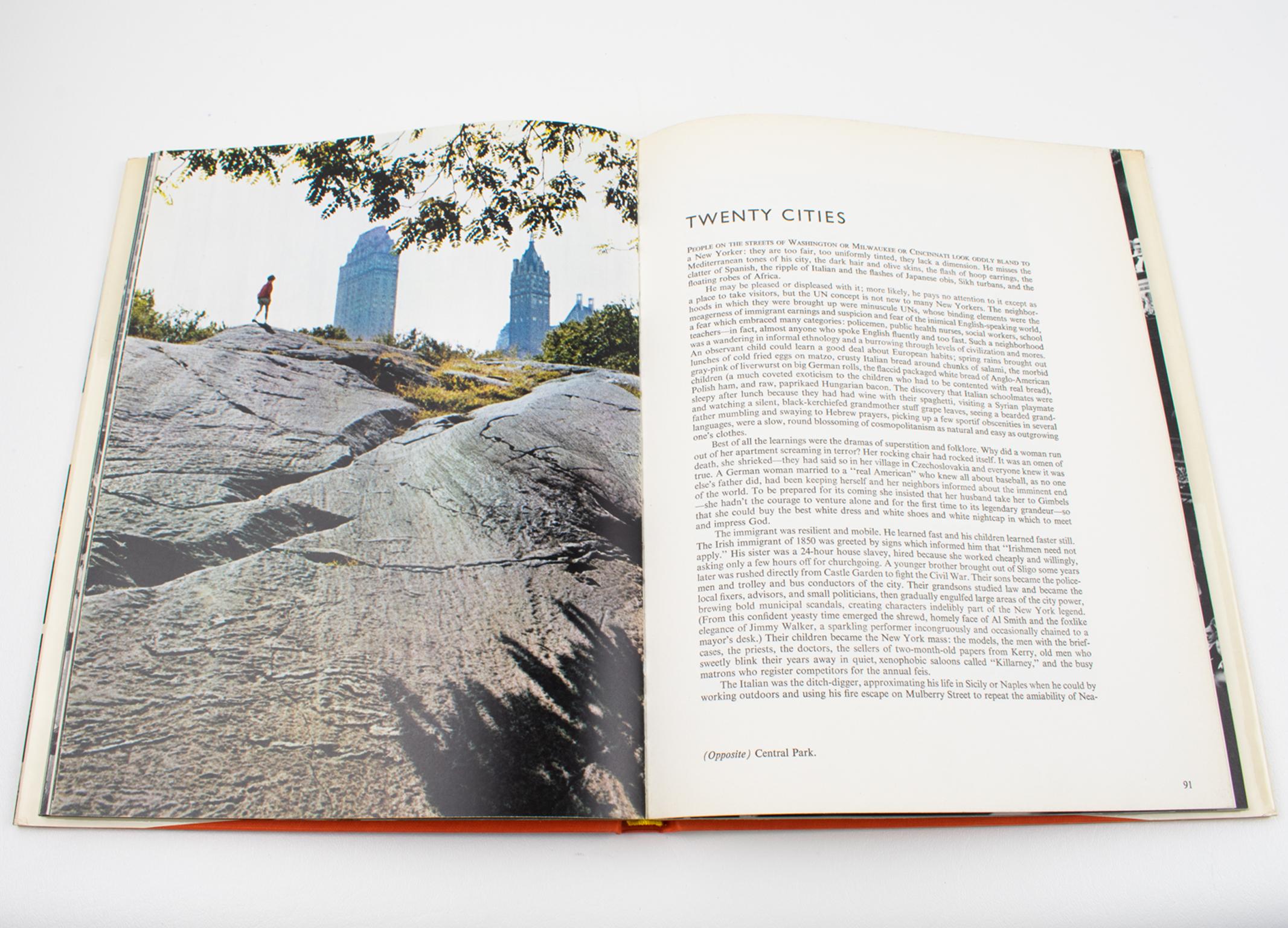 Américain New York Photographs, livre d'Andreas Feininger, 1964 en vente