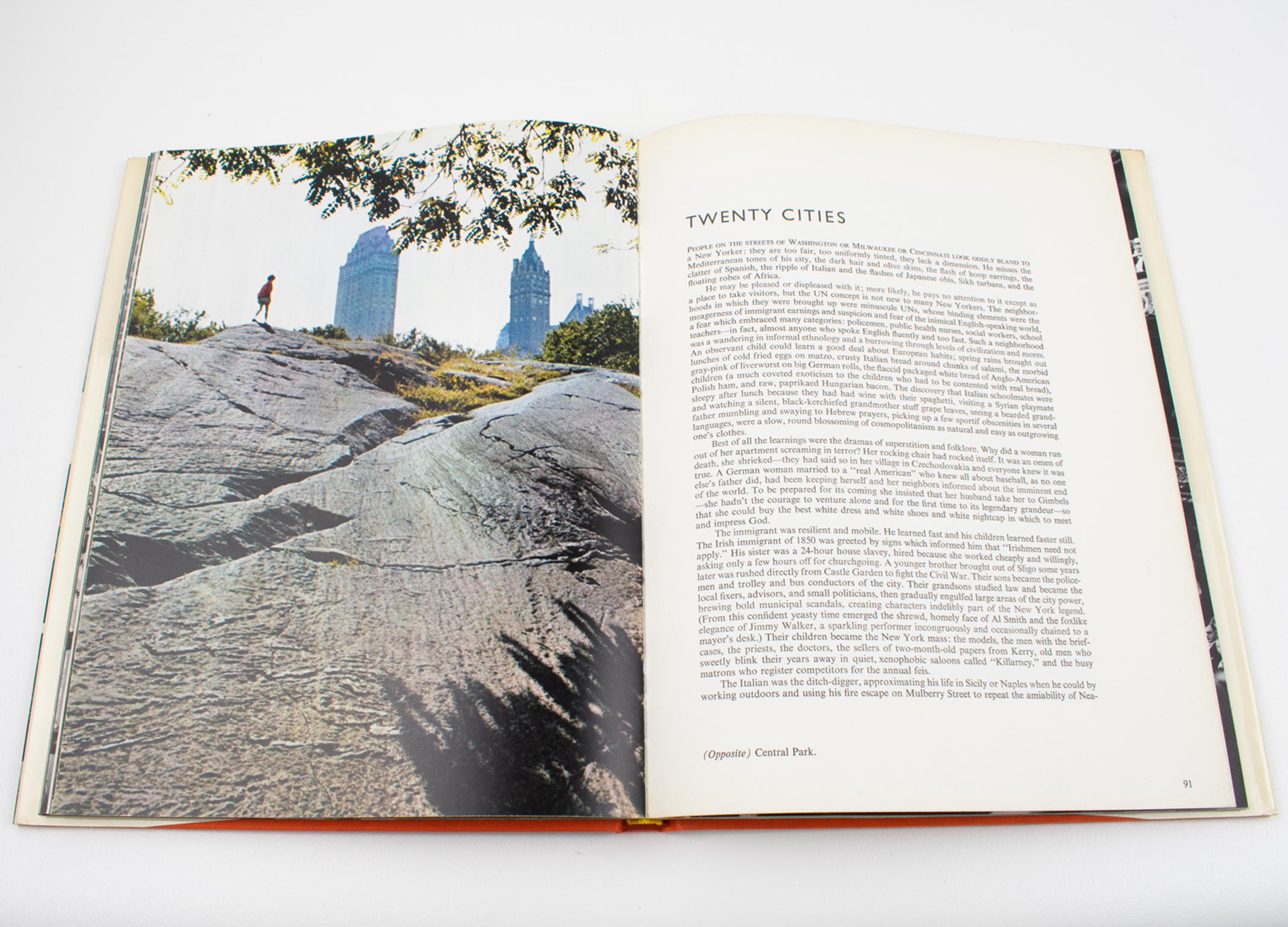 New York Photographs, Book by Andreas Feininger, 1964 In Good Condition For Sale In Atlanta, GA