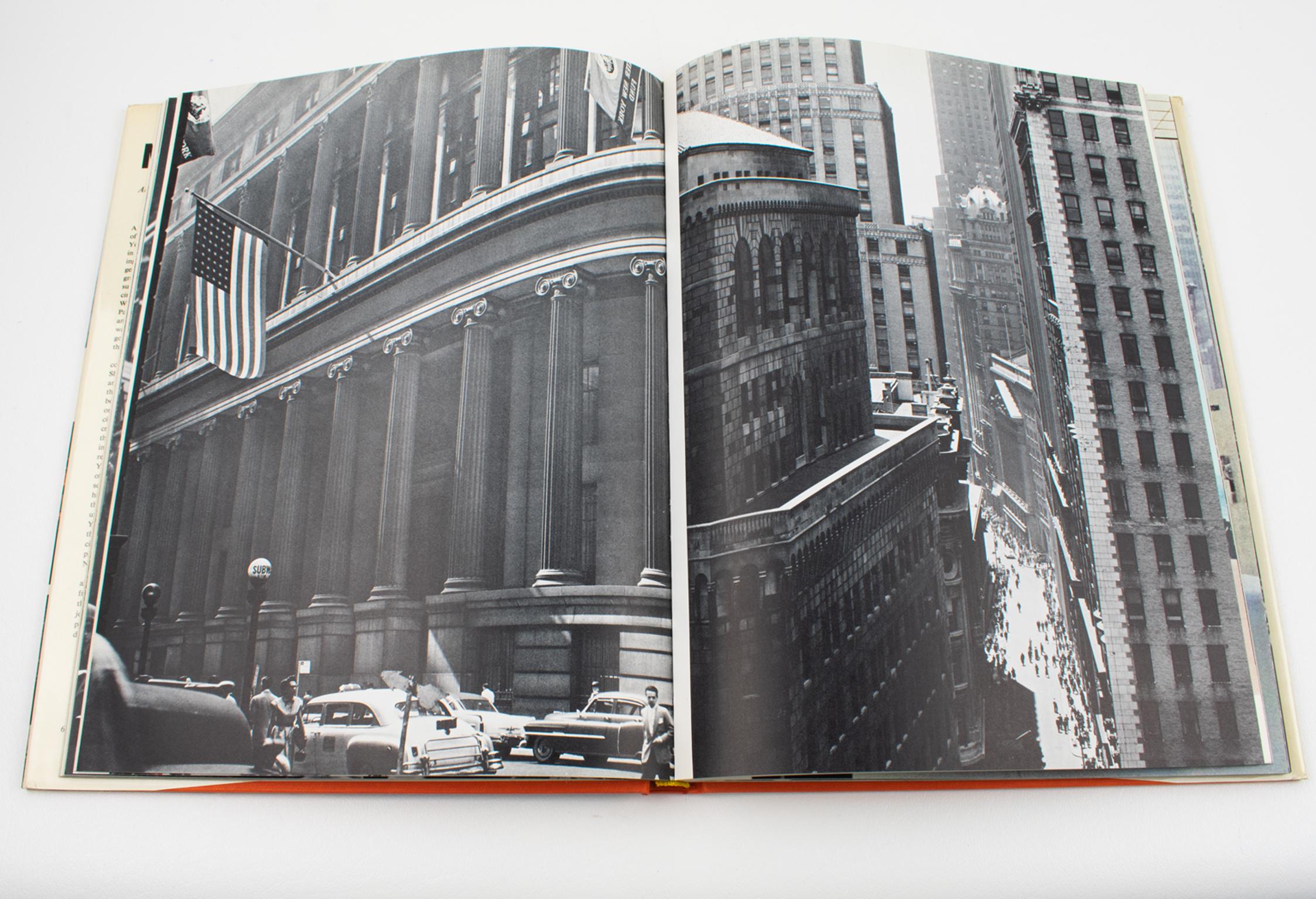 New York Photographs, livre d'Andreas Feininger, 1964 Bon état - En vente à Atlanta, GA