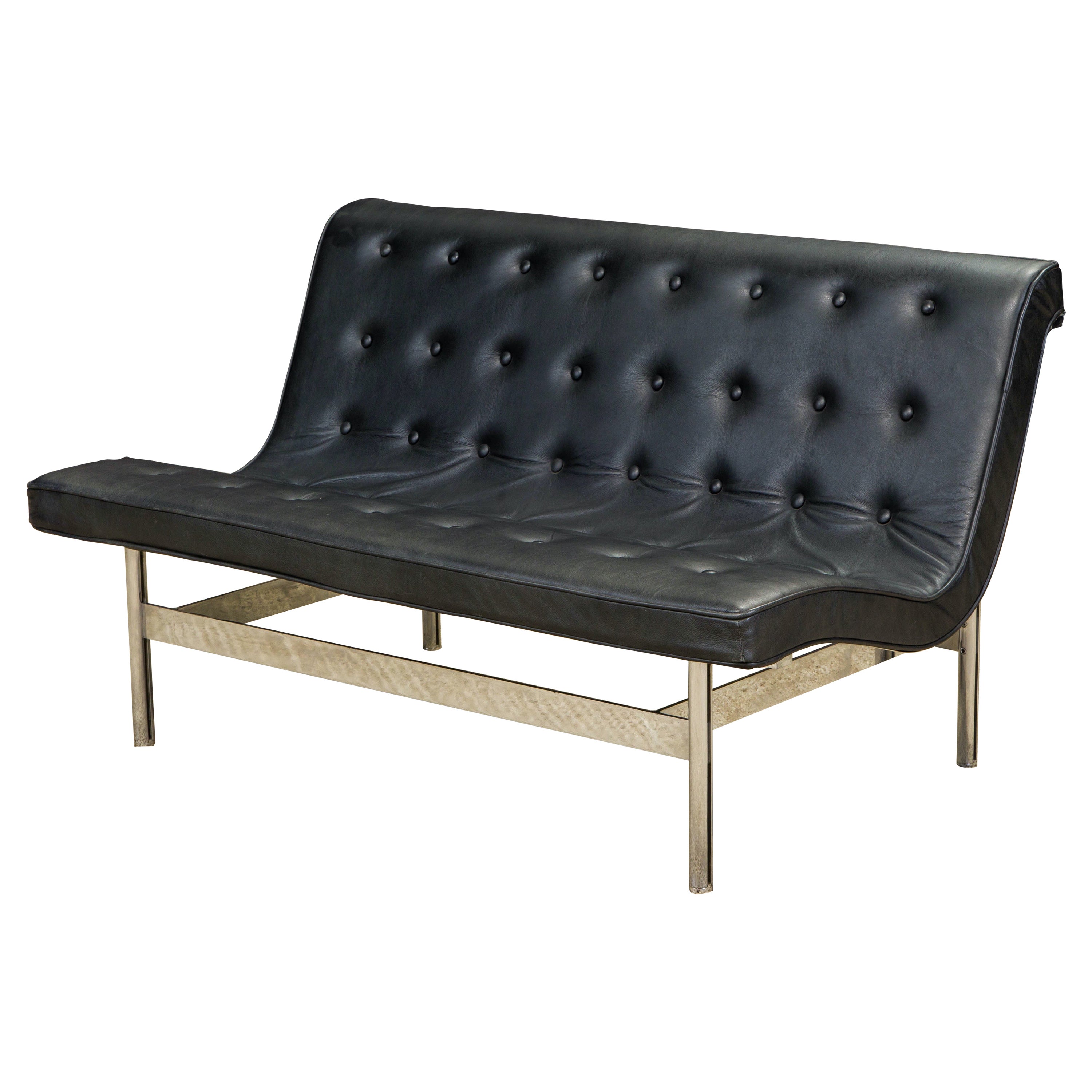 'New York' Settee by Katavolos, Littell and Kelley for Laverne Intl, c. 1952