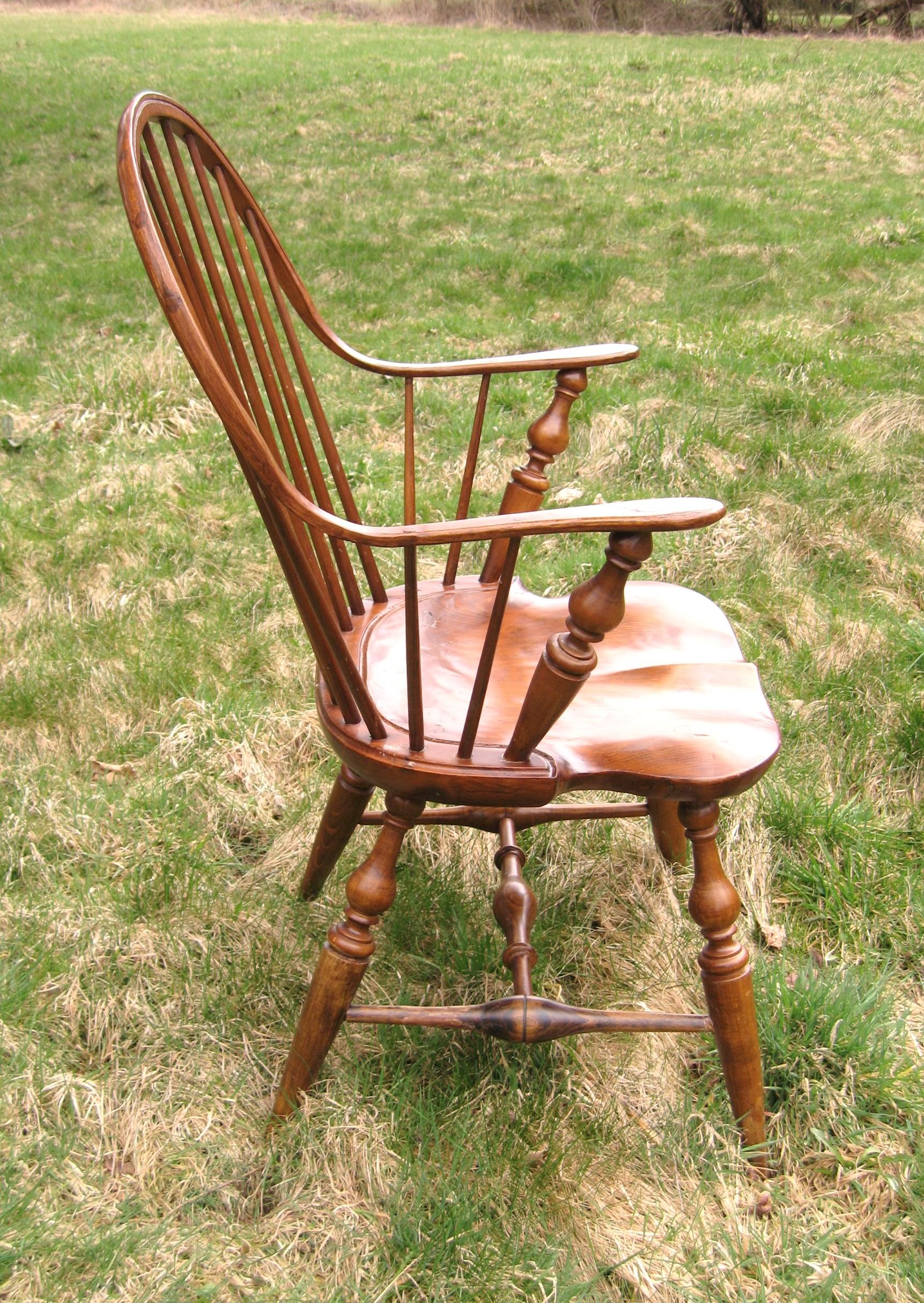 New York Style Windsor Chair Continuous Arm 3