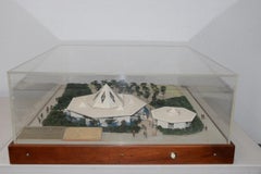 New Yorker Weltausstellung „Christian Science Pavilion“ Architektenmodell, um 1965