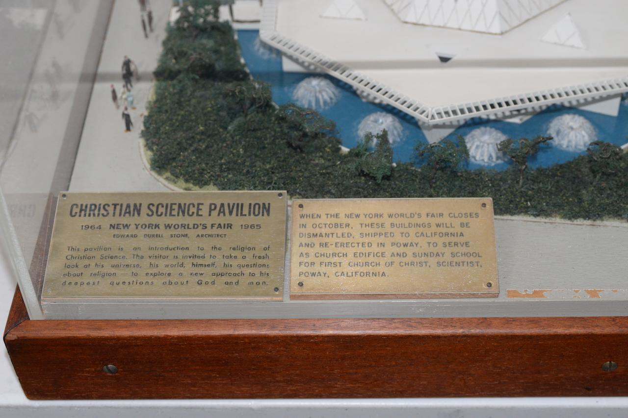Américain Modèle d'architecte de l'exposition universelle de New York « Science Pavilion » (Pologne de la science chrétienne), vers 1965 en vente