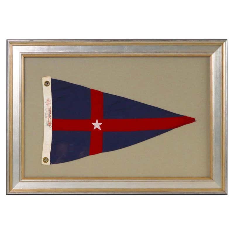 New York Yacht Club Burgee at 1stDibs | new york yacht club flag, nyyc ...