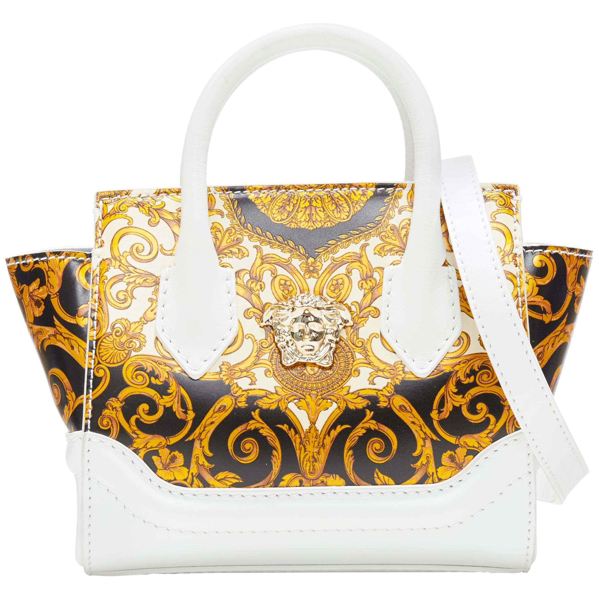 white versace purse