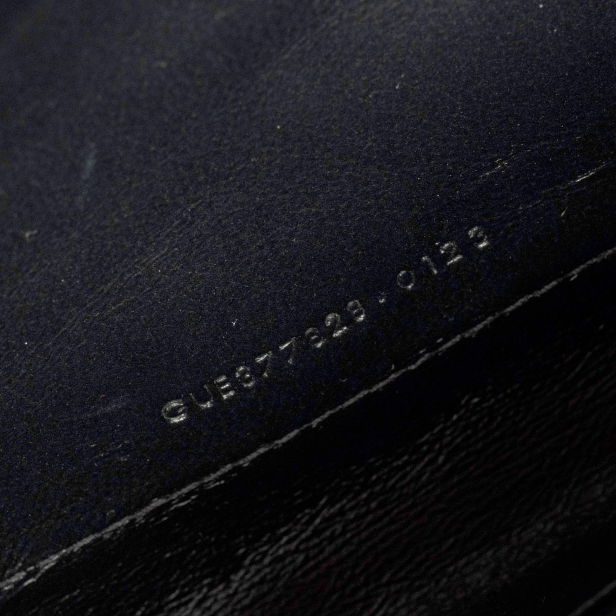 New YSL Pochette Cassandre classic shoulder bag in Black leather, GHW 4