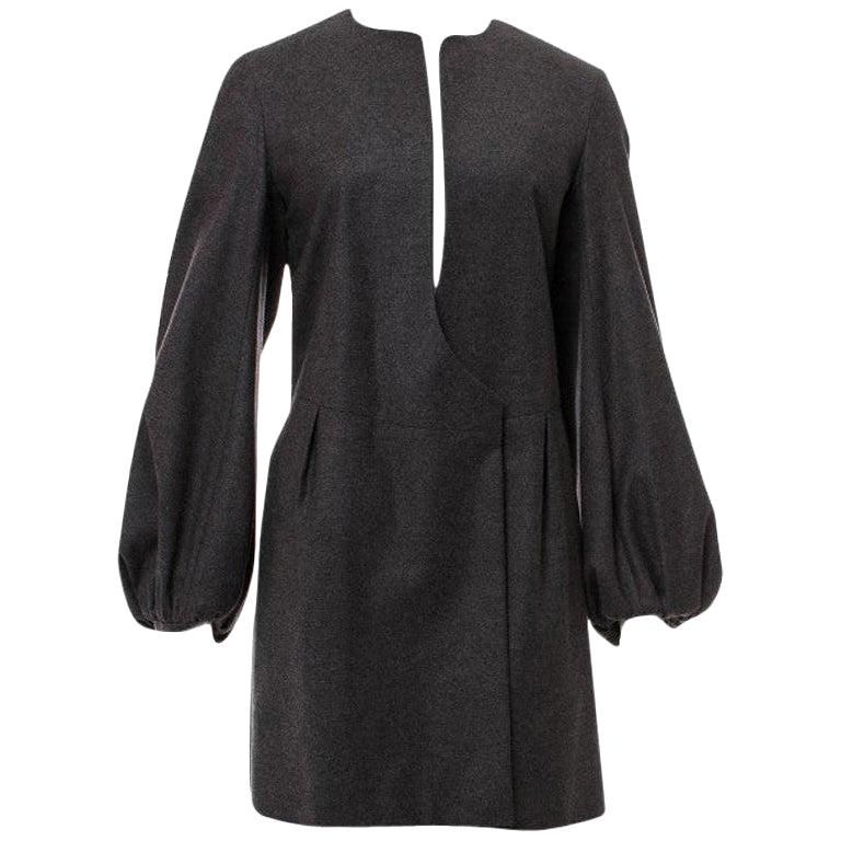 New Yves Saint Laurent  F/W 2007 Runway Wool Cashmere Coat Dress Sz French 38 2