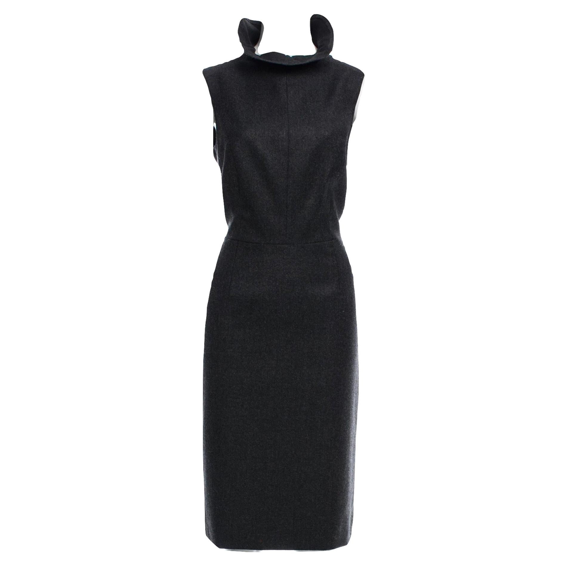 Yves Saint Laurent YSL F/W 2009 Runway - Robe en lurex de laine, taille FR 38 avec étiquettes Pour femmes en vente