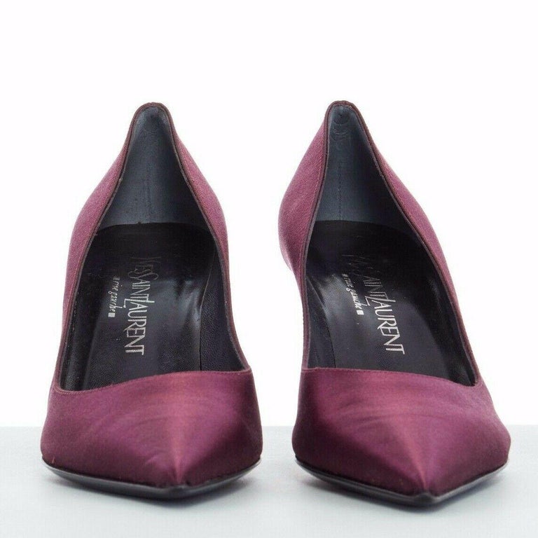 ysl low heels