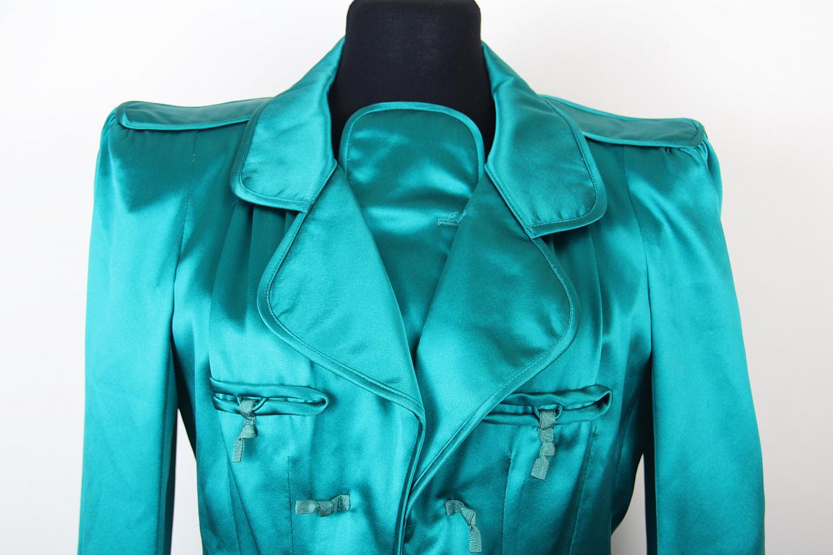 NEW Yves Saint Laurent YSL Rive Gauche Tom Ford 2004 Final Collection Giacca in vendita 5
