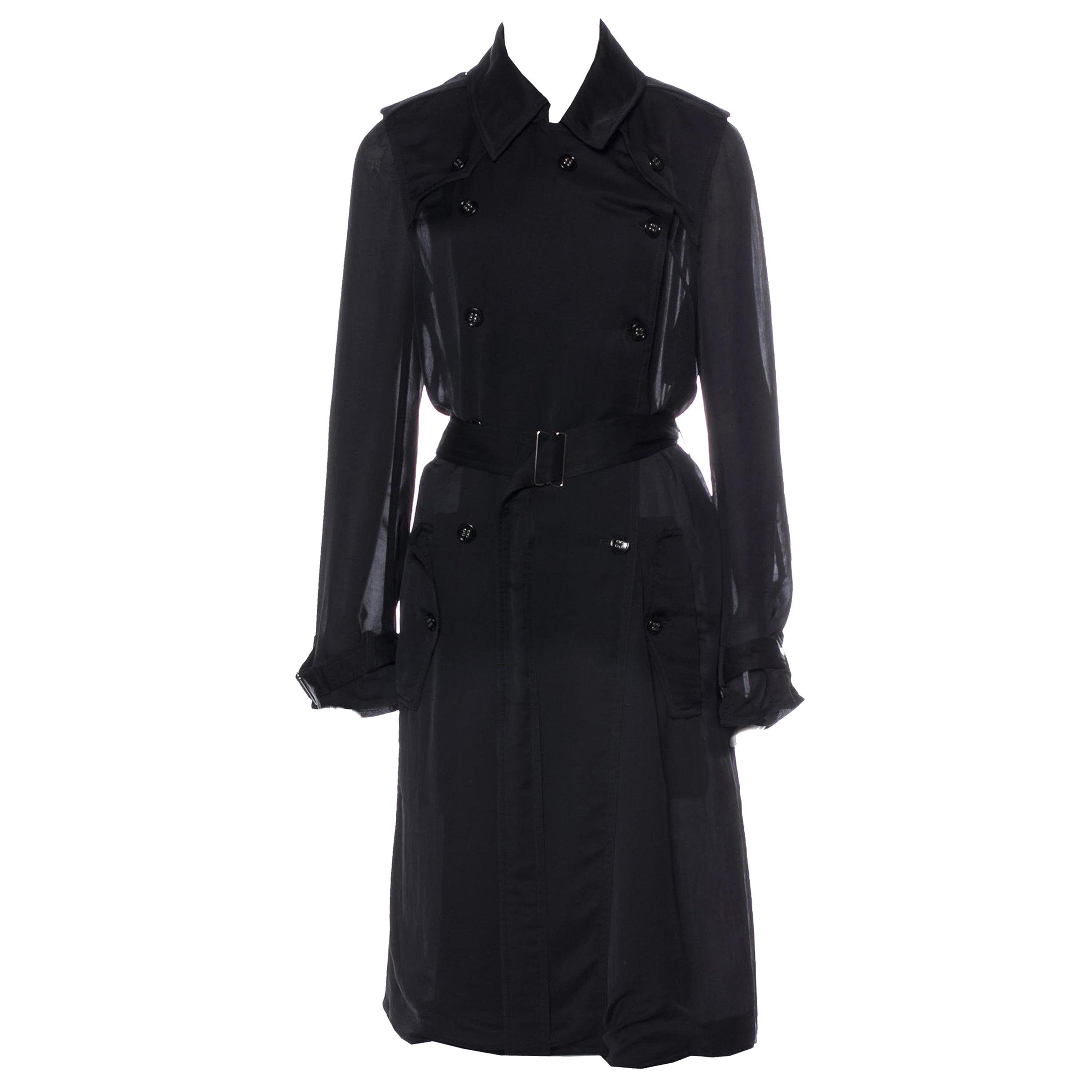 Yves St. laurent Wool "Inverness" coat at 1stdibs