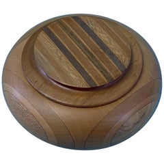 New Zealand ‘Sovereign Woodworkers Ltd’ Specimen Timber Trinket Box