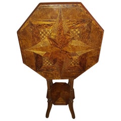 New Zealand Specimen Wood Table by William Norrie, circa 1900