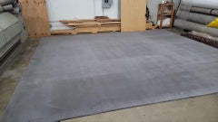 New Zealand Virgin Wool Hand Tufted Rug from Minotti, 216" x 197" Made in Italy