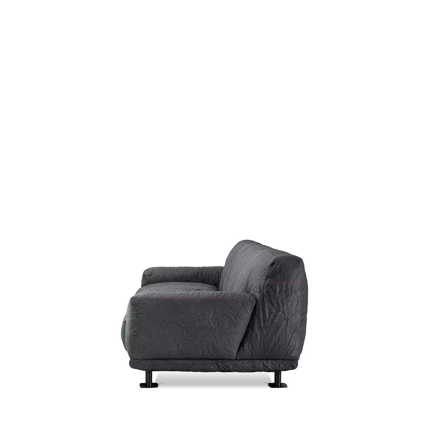 Canapé Newcastle 202 en cuir Giulio Iacchetti pour Meritalia en vente 5