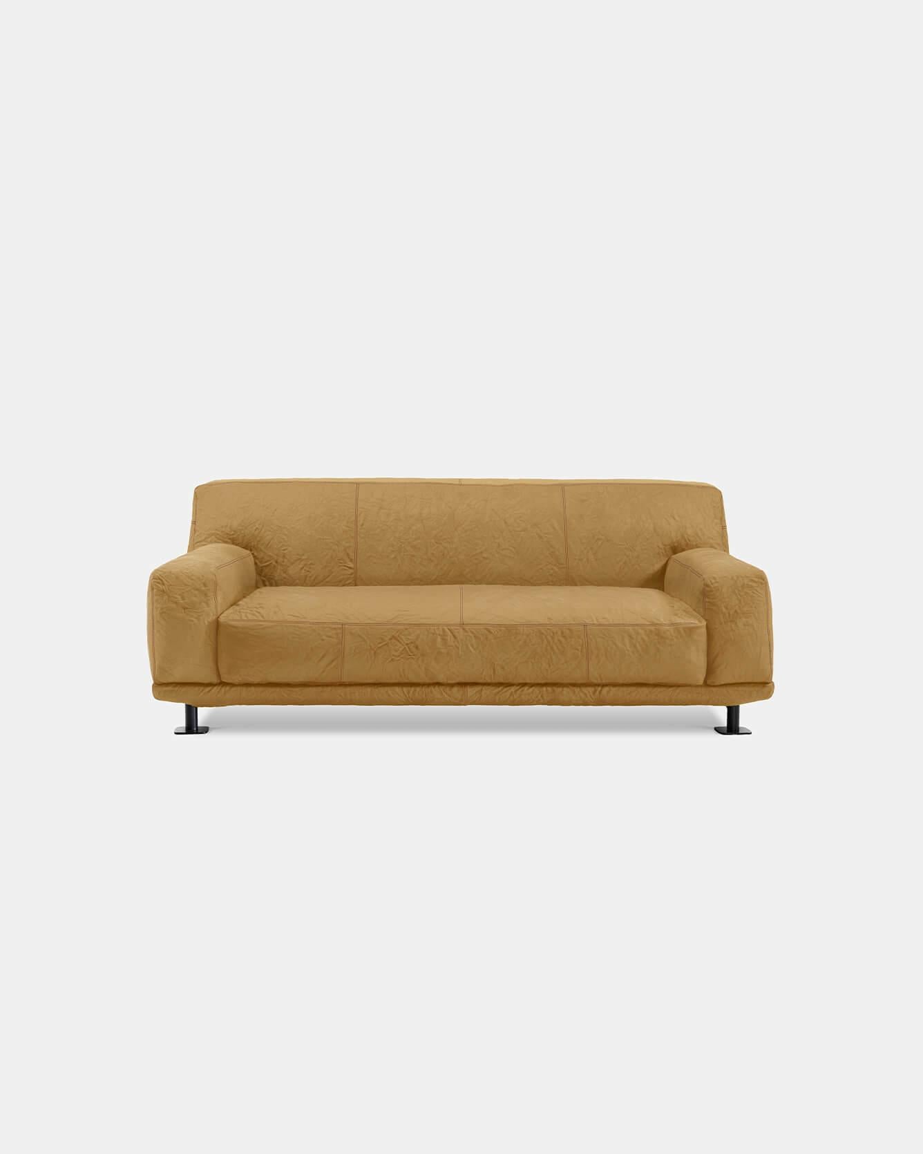 Newcastle 202 Sofa aus Leder von Giulio Iacchetti für Meritalia im Angebot 3