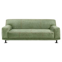 Divano Newcastle 202 in pelle di Giulio Iacchetti per Meritalia