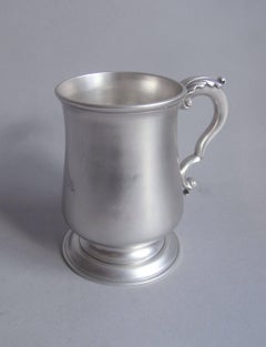 Newcastle, a Fine George III Mug Made in Newcastle in 1769 by John Langlands