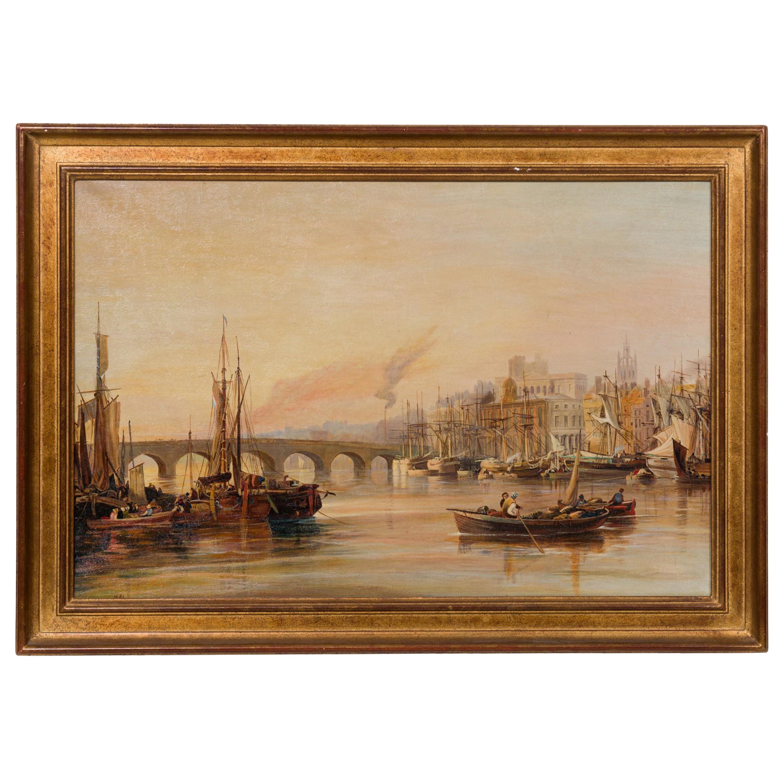 Peinture de paysage de Newcastle
