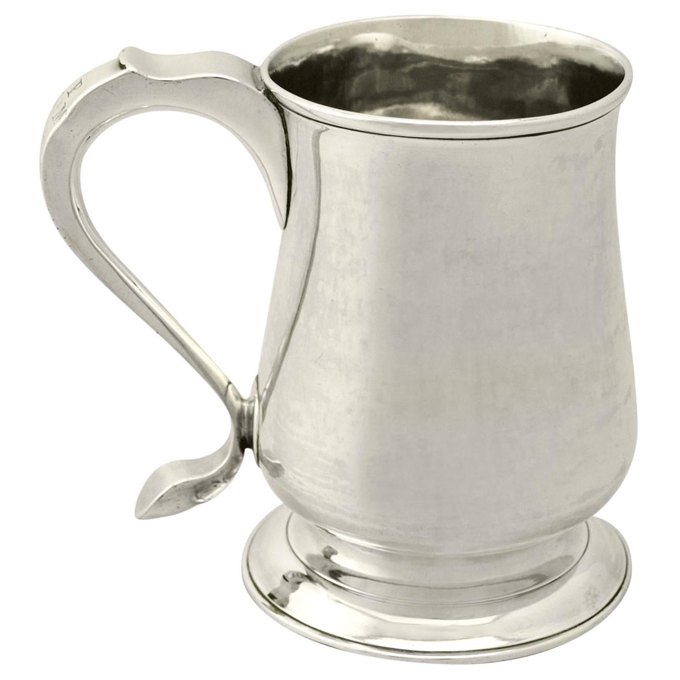 Newcastle Sterling Silver Pint Mug by John Langlands I & John Robertson I 329g