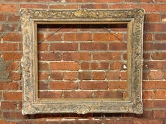 Geschnitzter und geschnitzter Rahmen aus Gesso im Beaux-Arts-Stil von Newcomb-Macklin