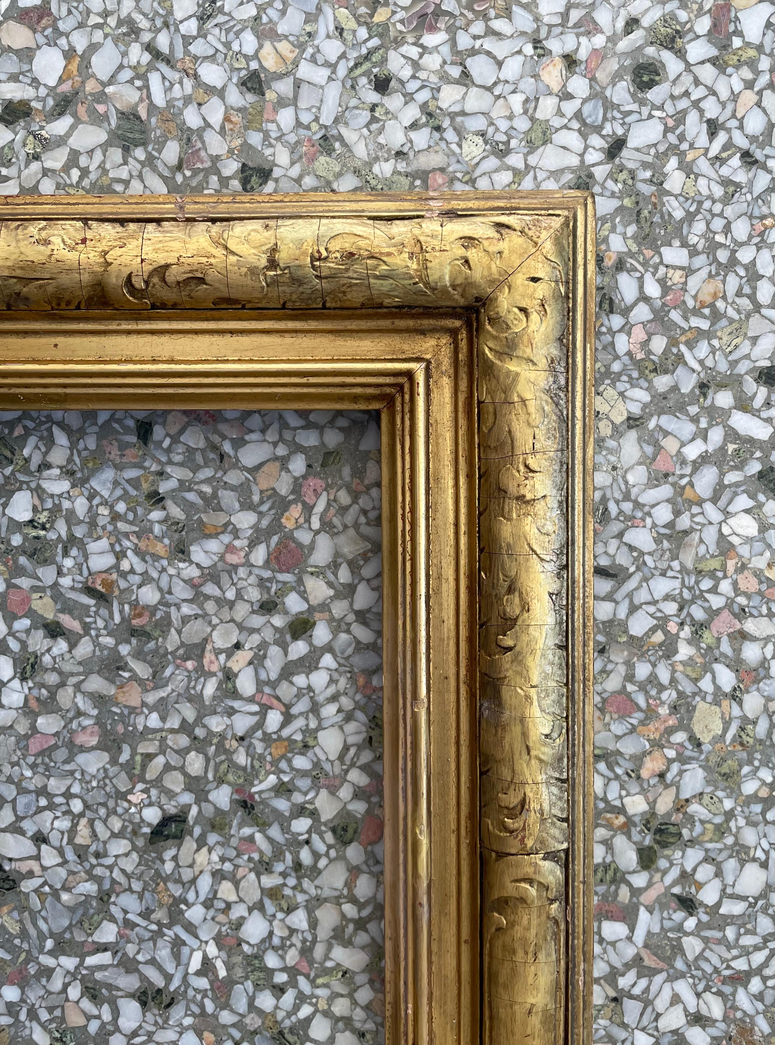 Hand-Crafted Newcomb Macklin Giltwood Frame For Sale