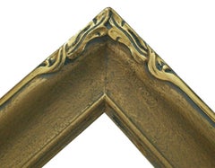 Newcomb Macklin Style Arts & Crafts Giltwood Picture Frame, U.S., Circa 1940's