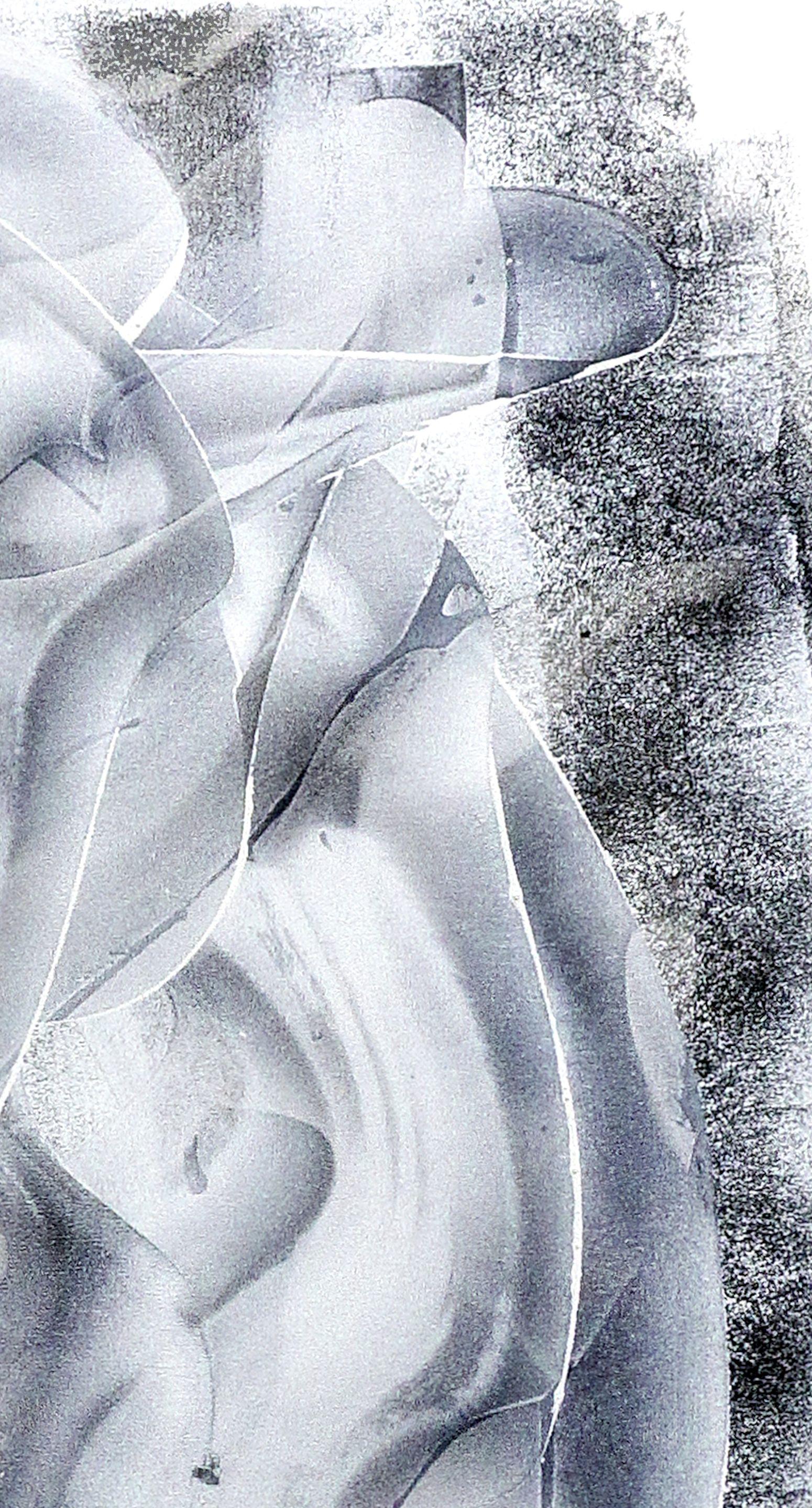 La ligereza del ser, Pintura, Acrílico sobre lienzo - Painting Expresionismo abstracto de Newel Hunter