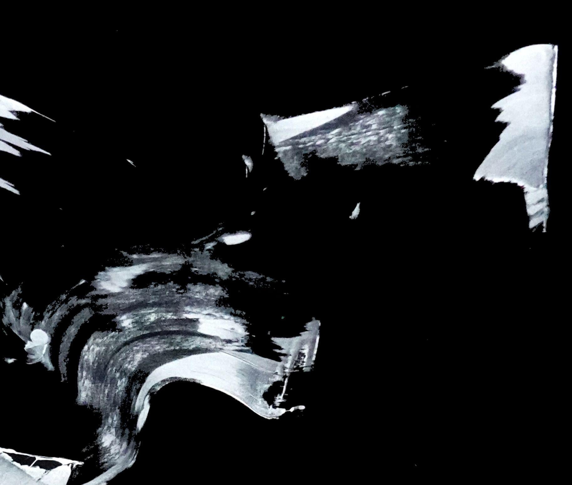 Above & Beyond, Pittura, Acrilico su tela - Painting Astratto di Newel Hunter