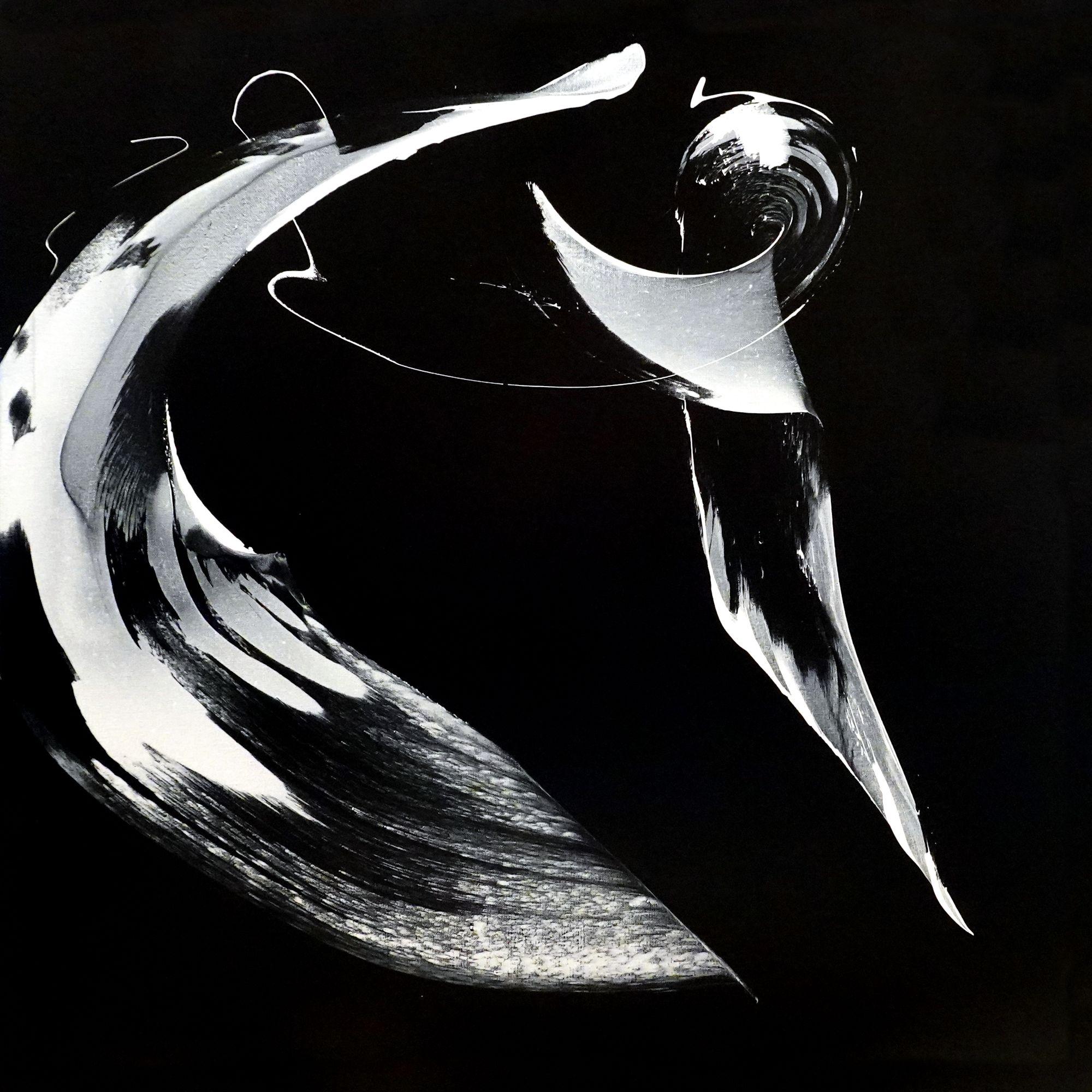 Abstract Painting di Newel Hunter - Connesso, Pittura, Acrilico su tela
