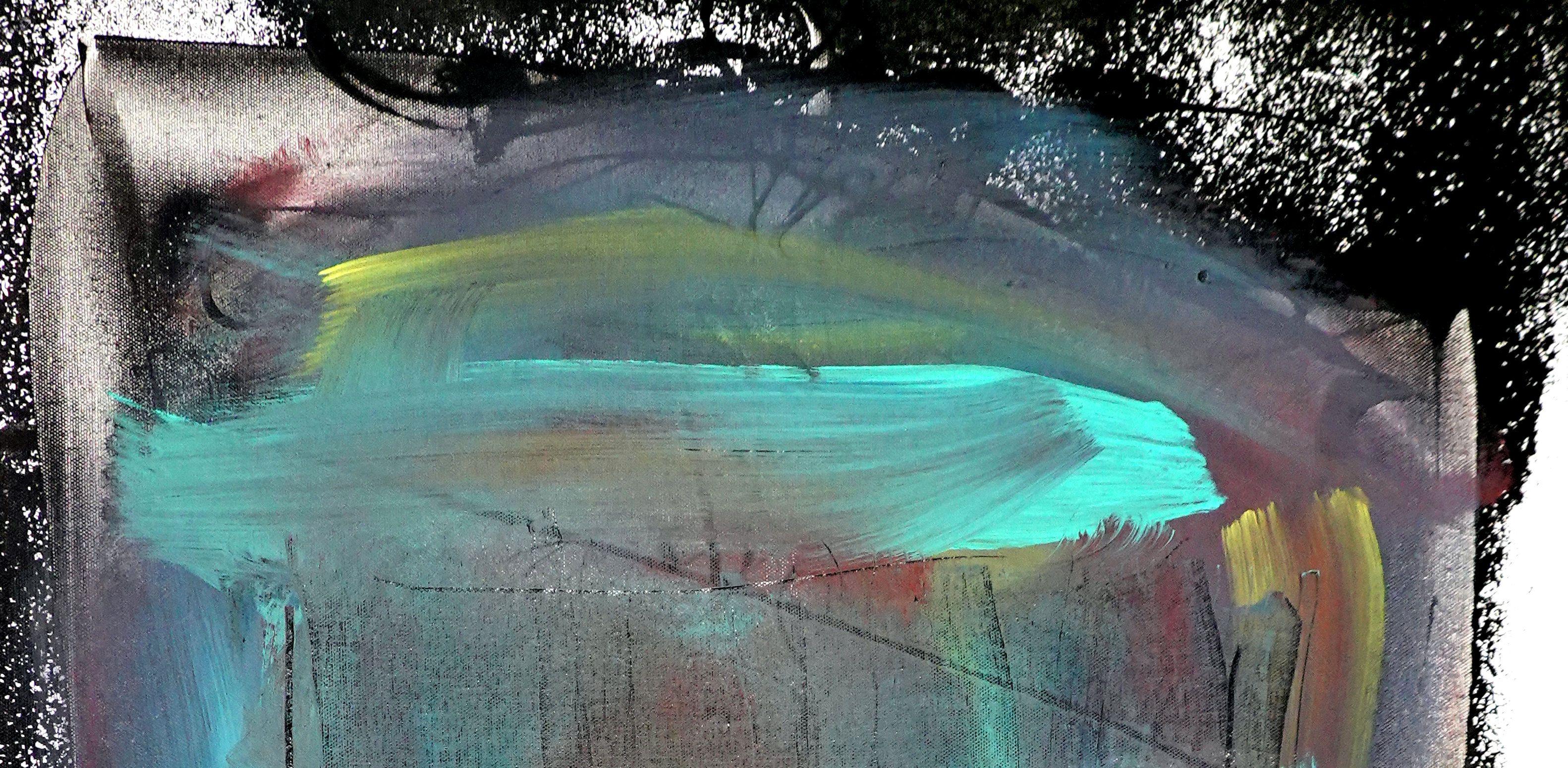 Contenimento, Pittura, Acrilico su tela - Painting di Newel Hunter