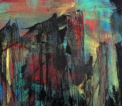 Crossing Over, Pittura, Acrilico su tela