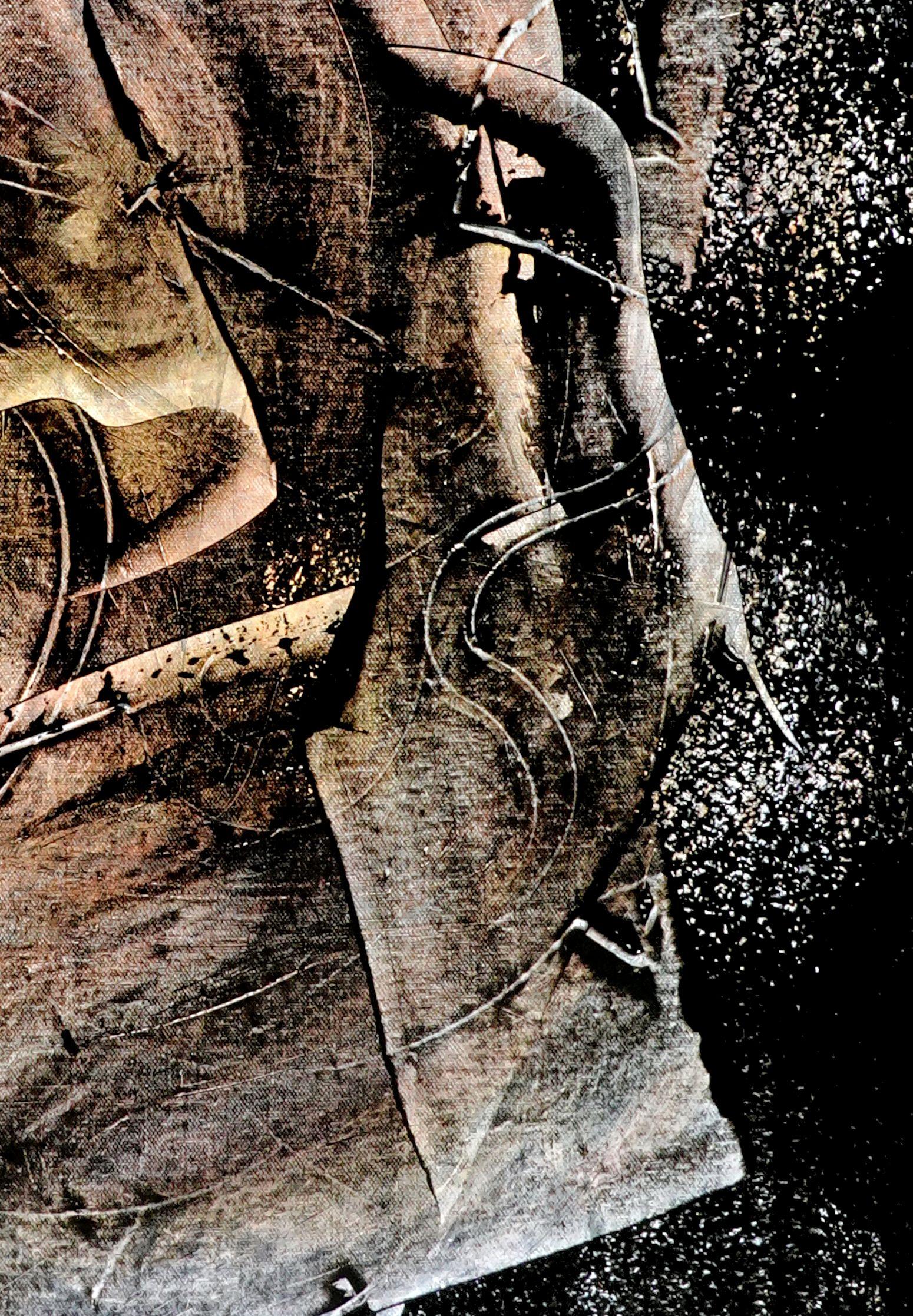 Crusader, Pittura, Acrilico su tela - Painting di Newel Hunter