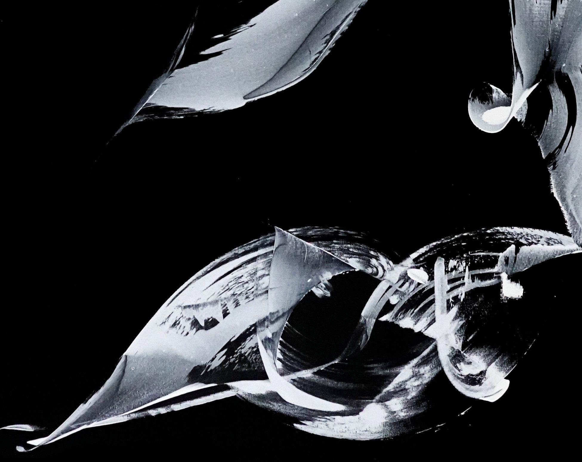 Dreamliner, Pittura, Acrilico su tela - Painting Astratto di Newel Hunter